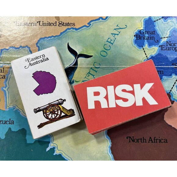 Vintage 1980 RISK World Conquest Parker Brothers Board Game Complete - Picture 8 of 16